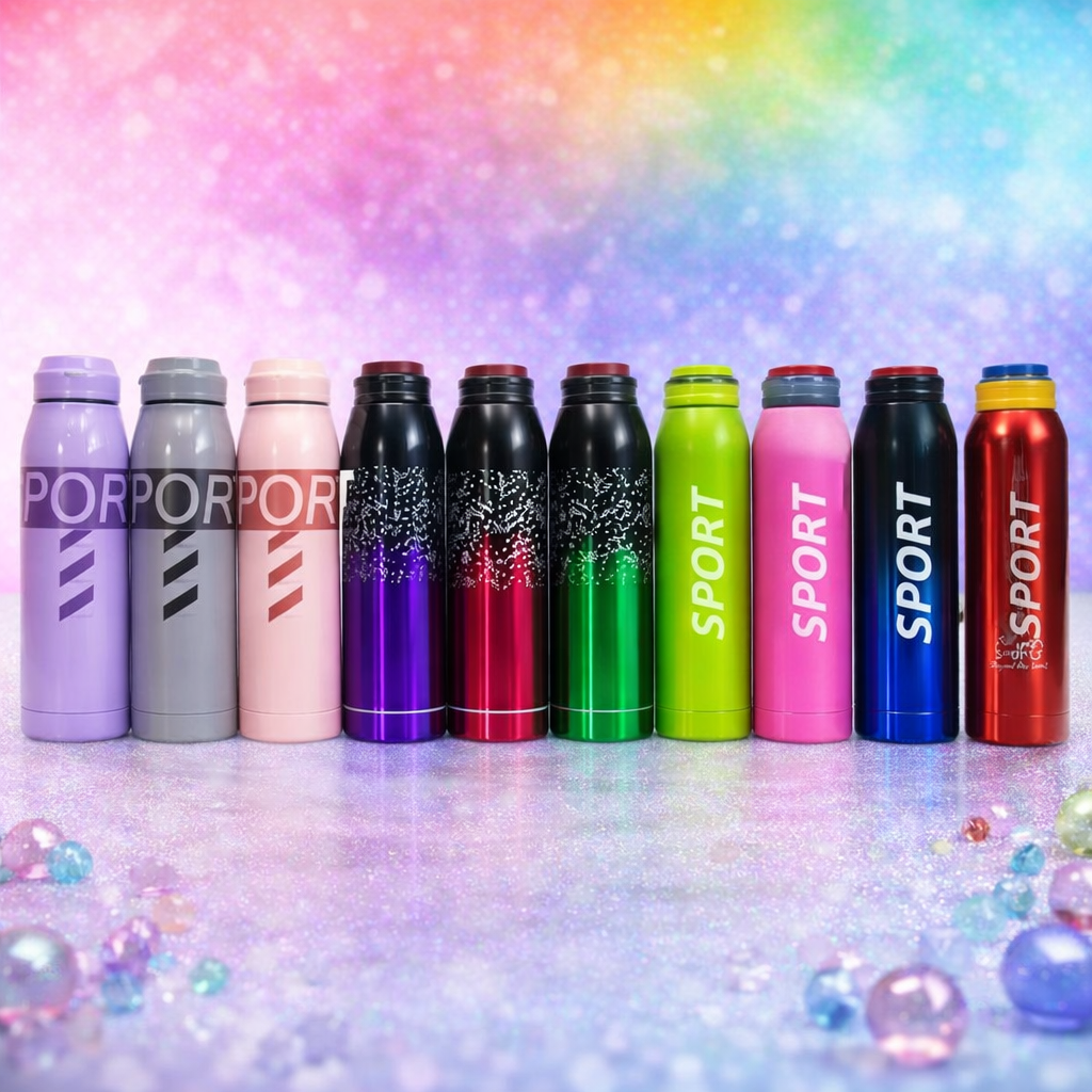 500ml Premium Sports Water Bottle – Durable, Leakproof & Lightweight for Daily Use (Random Color)
