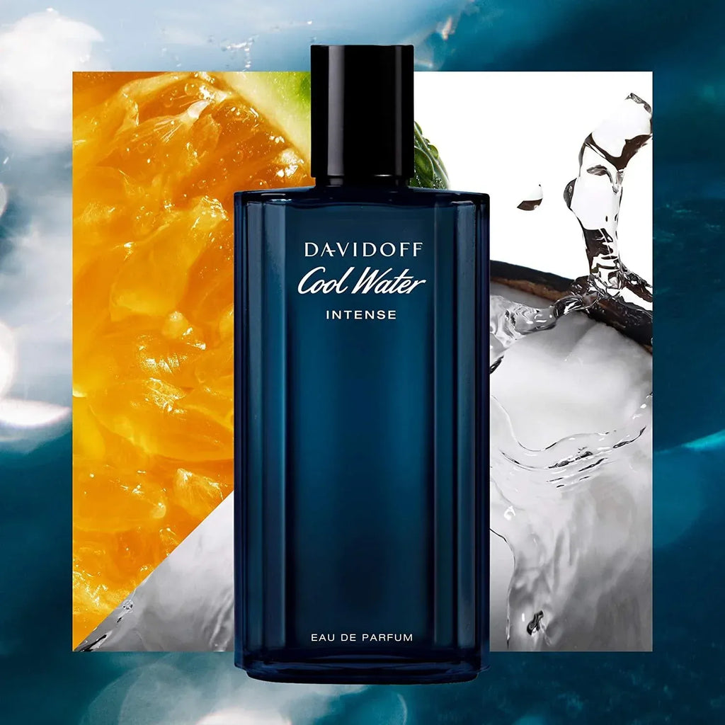 Davidoff Cool Water Intense Eau De Parfum For Men Long Lasting Premium Fragrance With Fresh Aromatic Notes | 100 ml