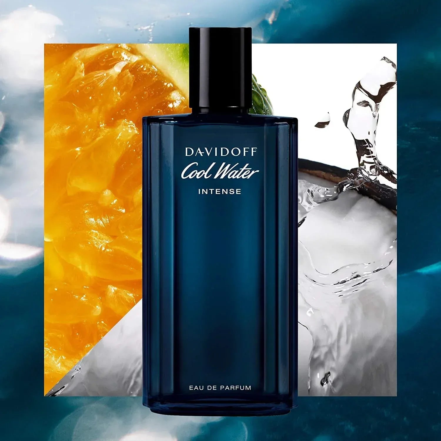Davidoff Cool Water Intense Eau De Parfum For Men Long Lasting Premium Fragrance With Fresh Aromatic Notes | 100 ml