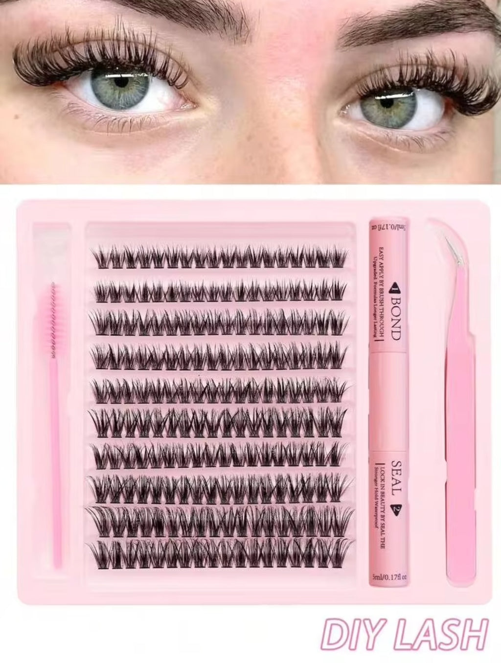 3 In 1 Permanent Eyelash Extension Set Professional Lash Kit