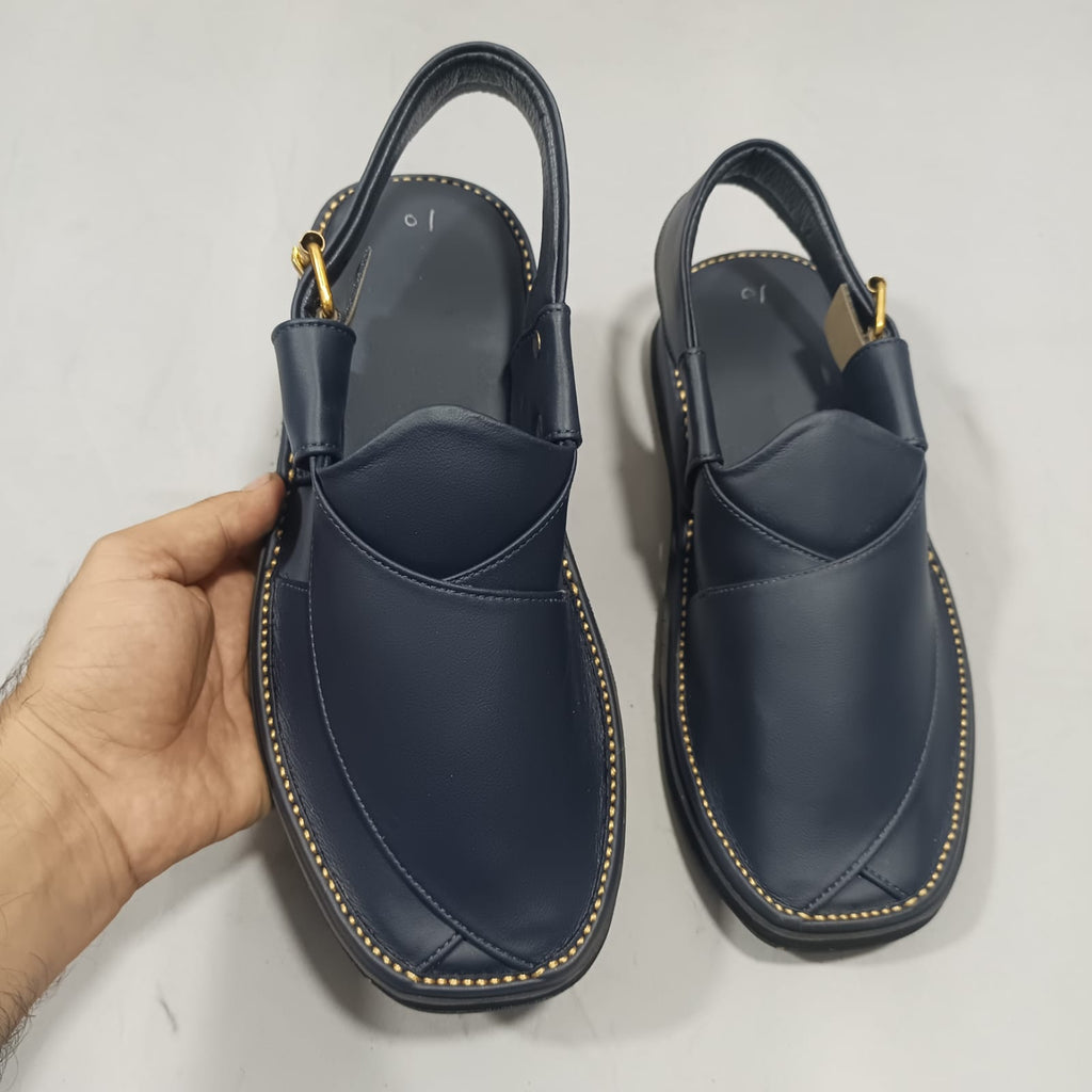 Peshawari Chappal Naram Qadam Pro Handmade Original Leather Light Weight Traditional Tyre Sole For Men