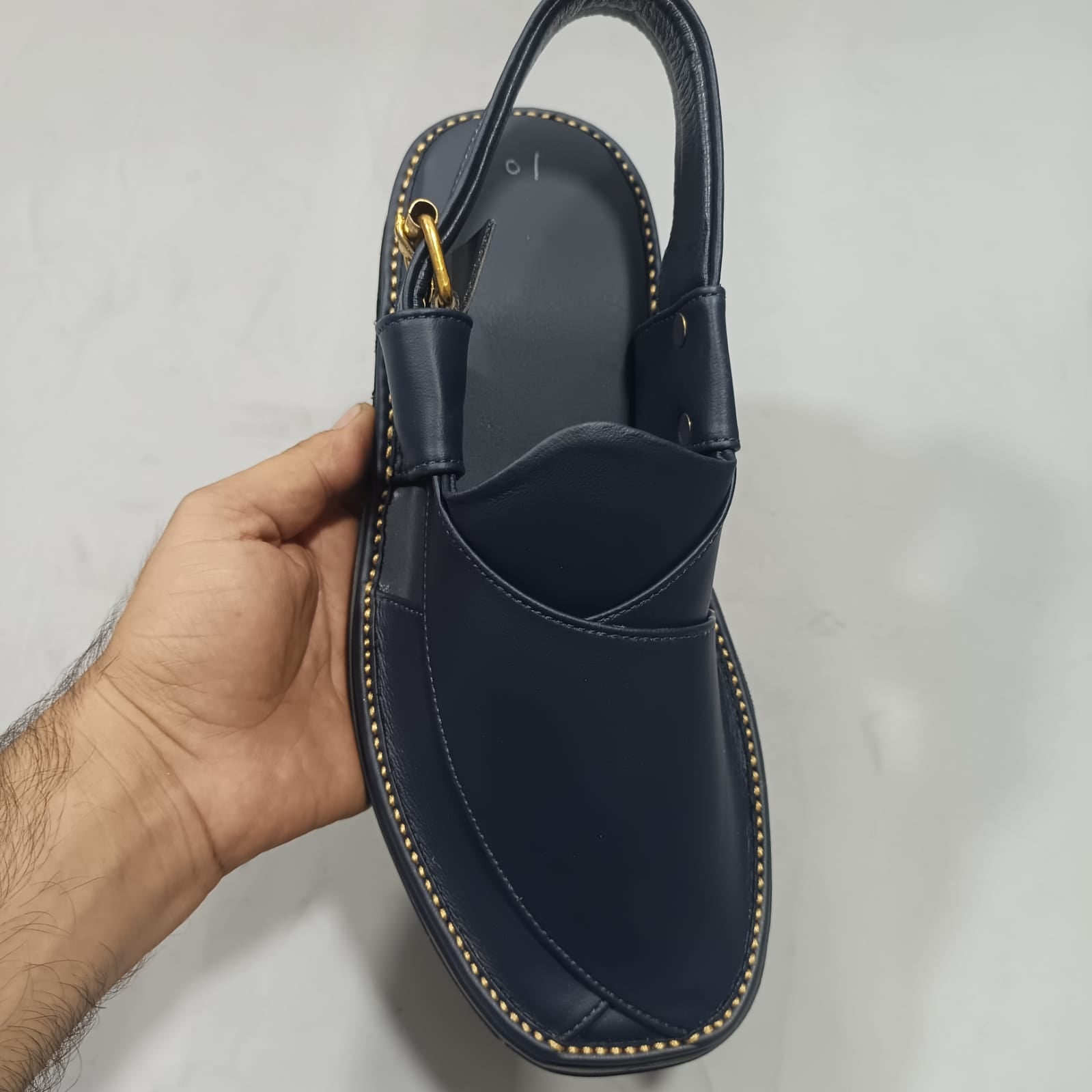 Peshawari Chappal Naram Qadam Pro Handmade Original Leather Light Weight Traditional Tyre Sole For Men