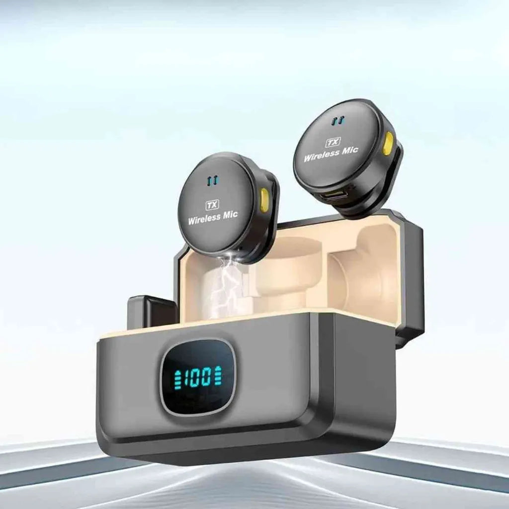 M9 Pro Wireless Microphone / Wireless Microphone Video Recording Microphone For Streaming