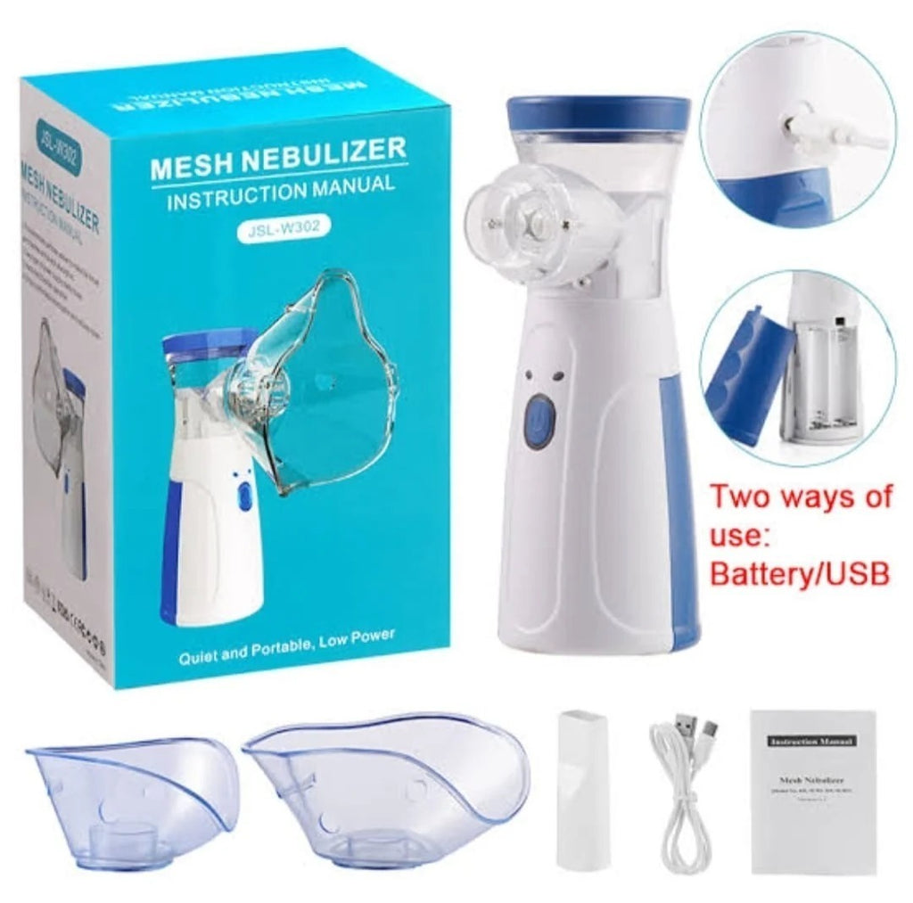 Portable Rechargeable Nebulizer | Asthma Inhaler Machine For Kids And Adults (0.5L) - Health Product Designed For Respiratory Support And Daily Safety Routine