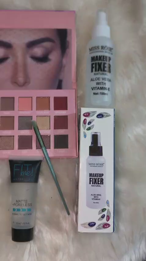 9 Pcs Make-Up Deal Complete Set For Everyday Beauty Essentials