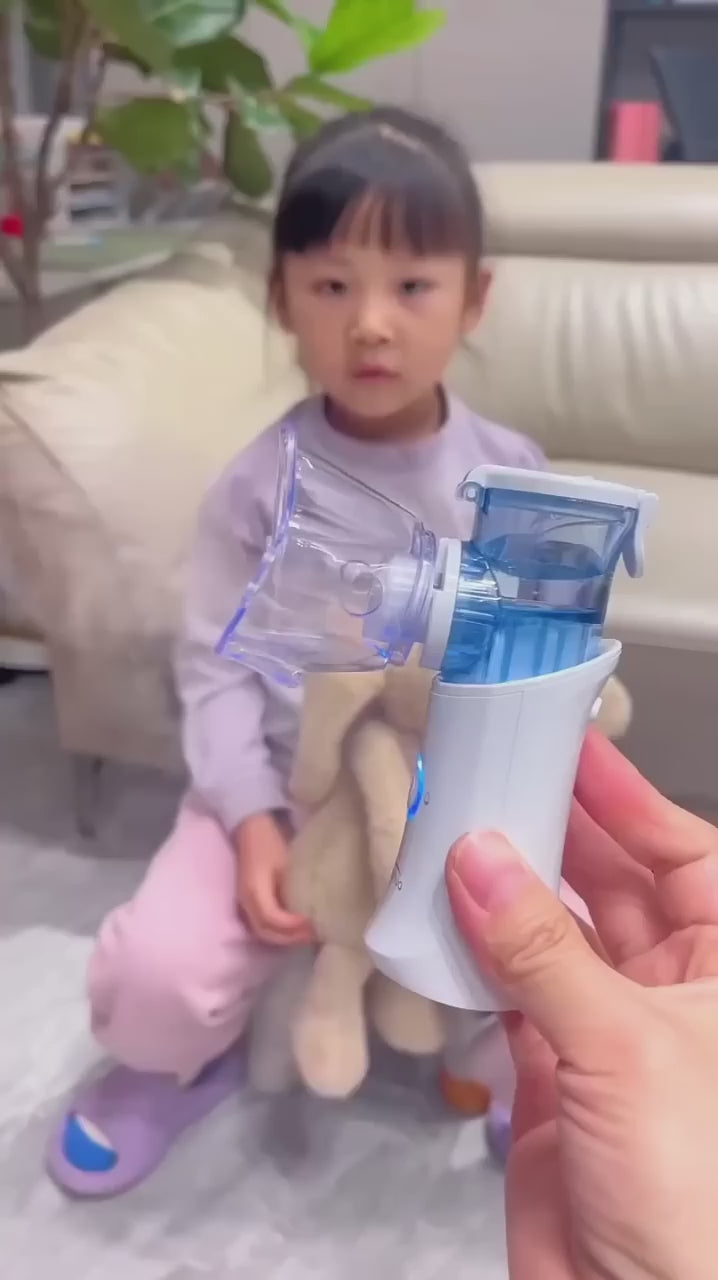 Portable Rechargeable Nebulizer | Asthma Inhaler Machine For Kids And Adults (0.5L) - Health Product Designed For Respiratory Support And Daily Safety Routine