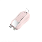 New 2 in 1 Keychain Portable Key chain Power Bank Emergency Charging Treasure Wireless Portable Charger